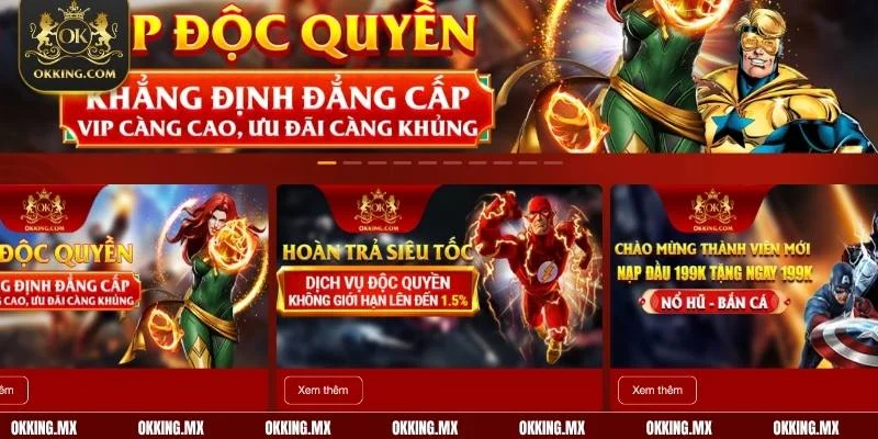 Top 5 lý do bạn nên nạp tiền tại OKKING